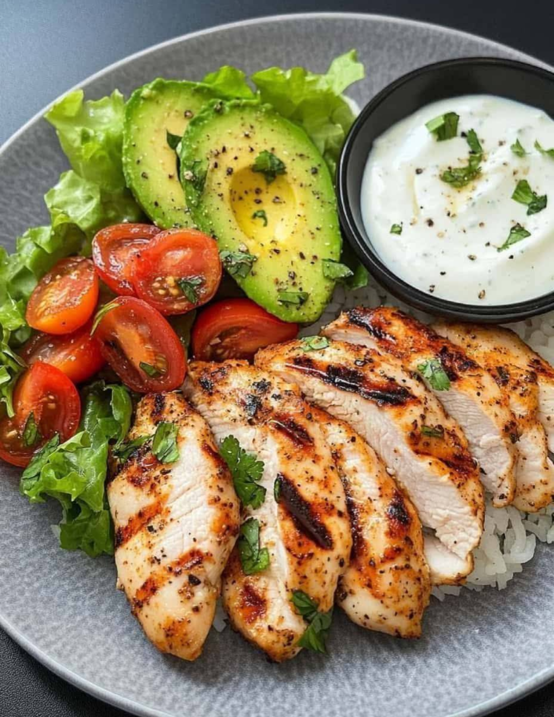 Grilled Chicken Platter